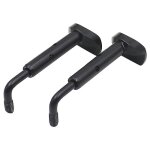 1paire de 4 / 4, 3 / 4 taille violon mentonnire repose - cache vis noir couleur dtachable