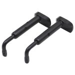 1paire de 4 / 4, 3 / 4 taille violon mentonnire mentonnire vis de serrage couleur noire dtachable