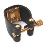 1pc alto sax ligatures attache pour saxophone pi�ces d'embouchure en caoutchouc