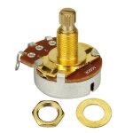 1pc balance stacked knurled stalk split shaft guitare basse volume contrôle de tonalité 1pc balance stacked knurled stalk split shaft guitare basse volume contrôle de tonalité