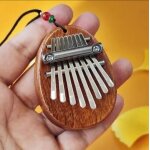 1pcs bois mini pouce piano musical jouets 8 tons portable dbutant doigt piano - type mini model