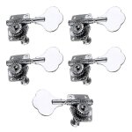 1pcs gauche et 4pcs droit bass tuner peg guitare tuning pegs