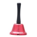 1pc m�tal main cloche jouet portable durable handbell main percussions cloches instrument de musique ...