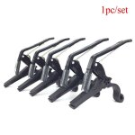 1pc pince de r�glage de guitare noir changement rapide pince de r�glage cl� d�clencheur capo pour salles ...