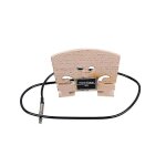 1pcs pont de violon avec micro pizo mont en interne pour 4 / 4 pleine grandeur de pices de violon ...