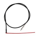 1pc sous la selle piezo bridge micro transducteur avec jack 2. 5mm pour guitare folk classique