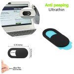 1pc ultra - mince cam�ra bouclier autocollants pour ordinateur portable tablette pc portable anti - hacker ...