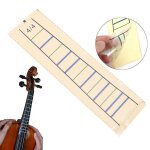 1pc violin fretboard sticker tape fiddle fingerboard chart marker finger for 4 / 4