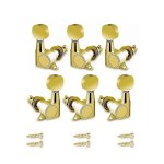 1set t�te ovale enti�rement ferm� guitare electrique boutons de cordes guitare folk enrouleur de cordes ...