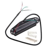 1x micro manche de guitare electrique a double rail humbucker pour strat hot