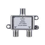 Pratique 2 en 1 double usage 2 voies port tv signal satellite sat coaxial diplexer combinateur séparateur ... Pratique 2 en 1 double usage 2 voies port tv signal satellite sat coaxial diplexer combinateur séparateur ...
