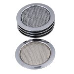 2. 36inch dia chrome alloy dobro resonator soundhole cover speaker ensemble net de 5
