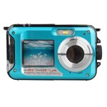 2. 4mp camra sous - marine tanche appareil photo numrique 1080p full hd double cran selfie enregistreur ...