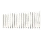 2, 7 mm 21 frettes sets de fil de frette pour remplacement de touche de guitare electrique