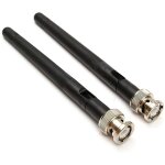 2 antennes uhf avec connecteur bnc pour sennheiser moo100 moo300 moo500 g3 evolution srie g3, rcepteur ...