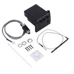 2 band pickup eq aeq - 2t equalizer guitare acoustique rondelle vis set pour guitare