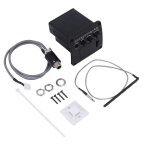 2 band pickup eq aeq - 2t equalizer guitare acoustique rondelle vis set pour guitare