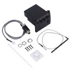2 band pickup eq aeq - 2t equalizer guitare acoustique rondelle vis set pour guitare