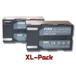 2 batteries 1200mah pour camscope samsung vp - d453i, vp - d454, vp - d455, vp - d455i, vp - d651, vp ...