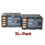 2 batteries 2100mah pour camscope jvc gr - d771 gr - d775 gr - d790 gr - d796 gr - d815 dr - d818 gr ...