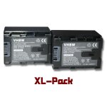 2 batteries 2400mah avec puce pour camscope jvc gz - ex515, gz - ex555, gz - ex555bu, gz - ex575, gz ...
