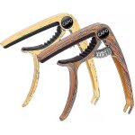2 capos de guitare capo, grain de bois de rose en alliage et grain de bois, adapt pour guitare, ukull, ...