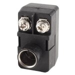 2 divulguer à pression, adaptateur coaxial 300 / 75 ohm tv f #a 2 divulguer à pression, adaptateur coaxial 300 / 75 ohm tv f #a