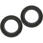 2 entretoises haut - parleur bois mdf 165mm - impregnees - a4 avants