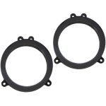 2 entretoises haut - parleur bois mdf 165mm - impregnees - classe c clk sport coupe
