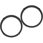 2 entretoises haut - parleur bois mdf 165mm - impregnees - ibiza leon