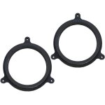 2 entretoises haut - parleur bois mdf 165mm - impregnees - megane