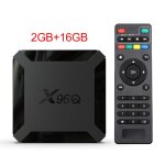 2 go16 go - bo�tier tv x96q, allwinner h313, d�codeur connect� android 10. 0, avec wifi 2. 4 ghz, 4k