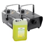 2 machines � fum�e + liquide � fum�e 5l - puissance 400 watt, tr�s bon d�bit - temps de chauffe rapide ...