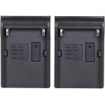 2 morceaux np - f970 plaque batterie pour neweer dual / quatre canaux chargeur pour sony np - f550 f750 ...