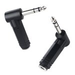 2 - pack 1 / 4 right angle trs adapter - adaptateur à angle droit 6, 35 mm / connecteur audio 1 / 4 trs ... 2 - pack 1 / 4 right angle trs adapter - adaptateur à angle droit 6, 35 mm / connecteur audio 1 / 4 trs ...