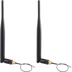 2 pack 2. 4g 5. 8g high gain wireless router antenna 5dbi wifi omnidirectional rp - sma female connector ... 2 pack 2. 4g 5. 8g high gain wireless router antenna 5dbi wifi omnidirectional rp - sma female connector ...
