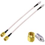 2 packs 6m sma mâle à ts9 femelle rg316 câble d'extension d'antenne 4g 2 packs 6m sma mâle à ts9 femelle rg316 câble d'extension d'antenne 4g