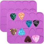 2 pack guitar picks epoxy resin molds guitar plectrums silicone casting mold bijoux fabrication de moules ...