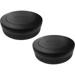 2 pack rear lens cap for canon eos m50 mark ii m5 m6 mark ii m200 m100 m10 m3 m2 m and other canon ef ...