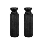 2 pcs 8mm r�glable guitare electrique tremolo chevalet goujons & ancres pour floyd rose (noir)