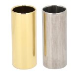 2 pcs guitare slide set m�tal doigt instrument accessoire pour basse electrique banjo ukul�l�m02232