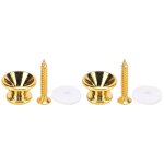 Sangle de guitare boutons de verrouillage goupilles d'extr�mit� en m�tal ensemble de vis de montage rondelles ...