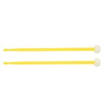 2 pcs tambour maillet feutre t�te nylon poign�e double t�te instrument accessoire set kit pour jouer ...