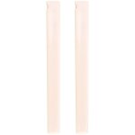 2 pices de rechange crou de selle de chevalet en plastique beige pour guitare classique