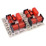 2 pices 150w 3 voies haut - parleur crois aigus + mdiums basses haut - parleurs croiss filtre diviseur ...