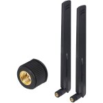 2 pices antenne sma mle omnidirectionnelle cellulaire antenne 433mhz 6dbi haut gain amplificateur de ...
