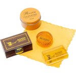 2 pices colophane pour violon, alto et violoncelle arcs, faible poussire colophane naturelle avec etui ...
