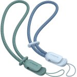 2 pices cordons avec dragonnes a main pour couple, pour tlphone portable, cl, usb, lecteur mp3, mp4 ...