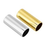 2 pi�ces de glissi�res en acier inoxydable pour guitare sringed instrument