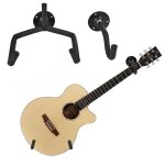2 pices guitare stand cintre crochet chne horizontale guitare wall mount support a rack affichage pour ...